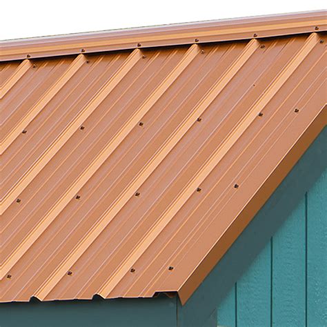 sheet metal shed roof|metal roofs for storage sheds.